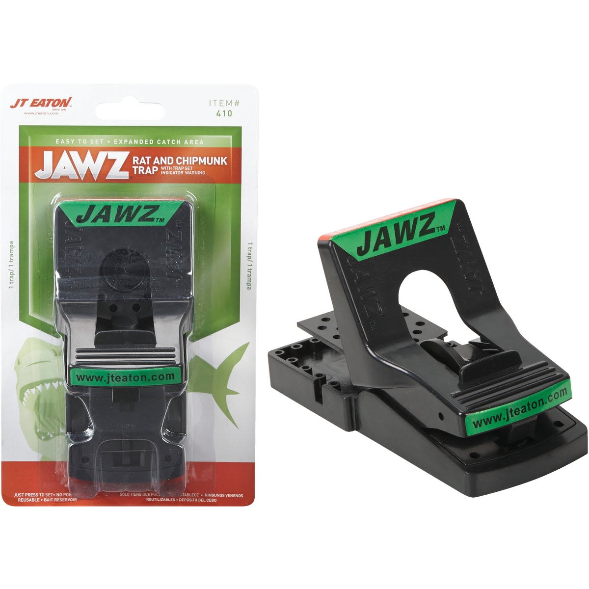 Black and green mechanical trap for rodents in insect and pest control, under $50, lawn and garden tools collection