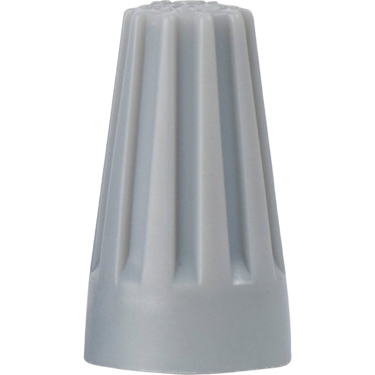 Gray plastic wire connector for electrical wiring projects in home improvement and under $50 category