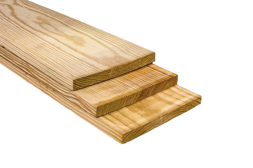 1 x 8 in. x 8 ft. Treated Lumber - Grade D and Better