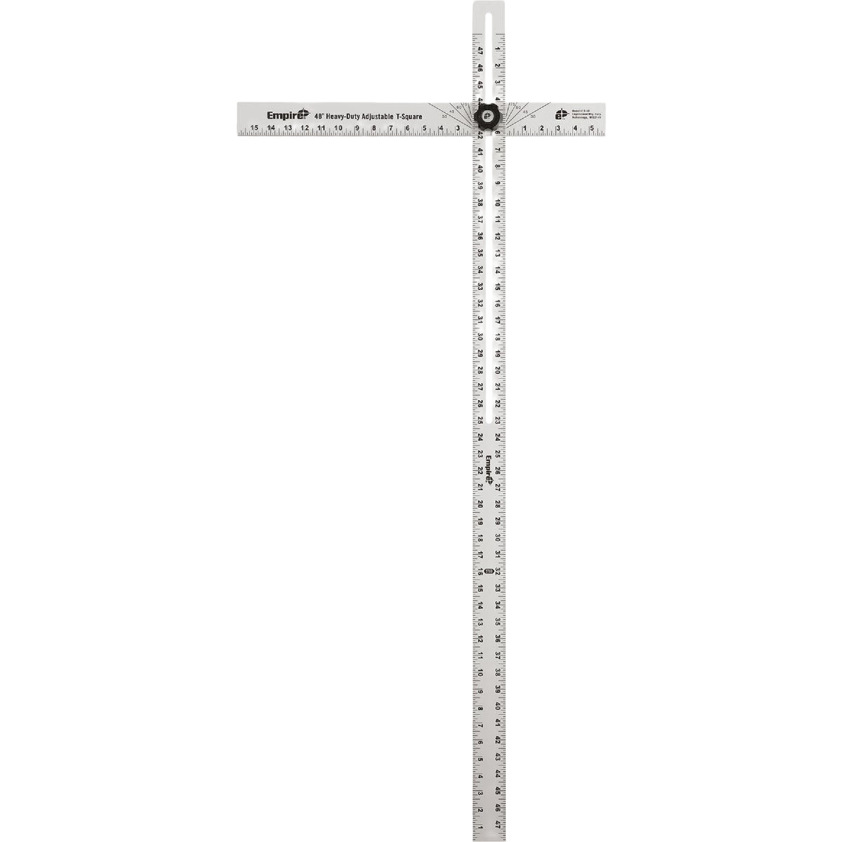 Heavy-duty adjustable drywall square with clear angle markings for precise measuring in woodworking and hand tools collections