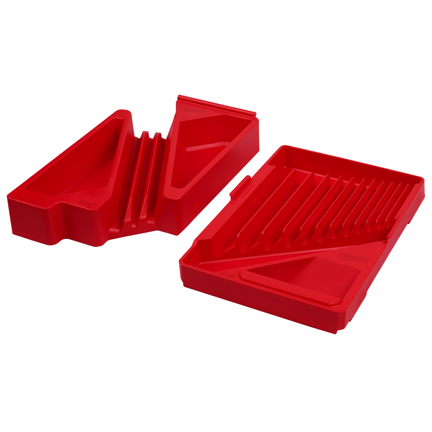 Milwaukee 15pc SAE Combination Wrench Trays