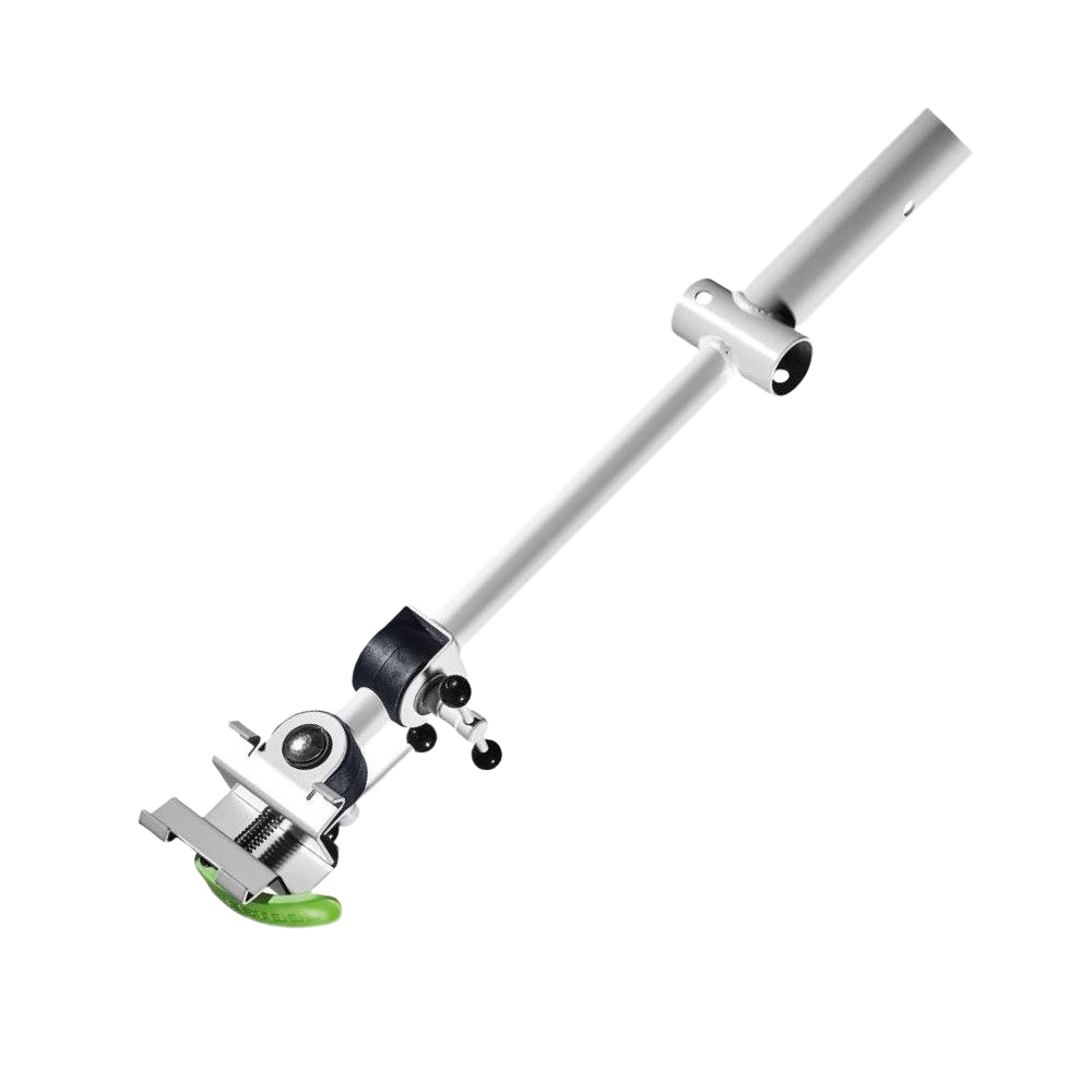 Metal adapter rod with adjustable clamp for mounting surface inspection lights in power tool accessories collections