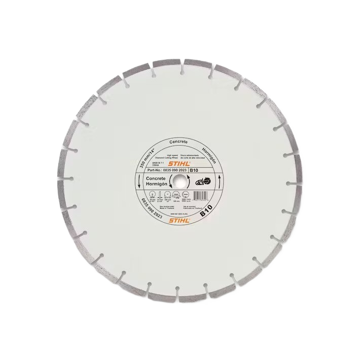 9-inch diamond cutting wheel with laser-welded segments for masonry in saw accessories and power tool accessories collections