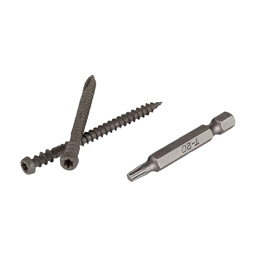 TimberTech 2-1/2" Dark Gray TOPLoc Screws For PRO & EDGE, 100 sq. ft.