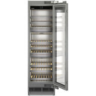 Built-In Full Size Wine Cabinet 24", 3 Zones, Right Hinge