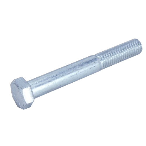 Hex head metal cap screw with threaded shaft for John Deere parts and hardware use in tools and home improvement