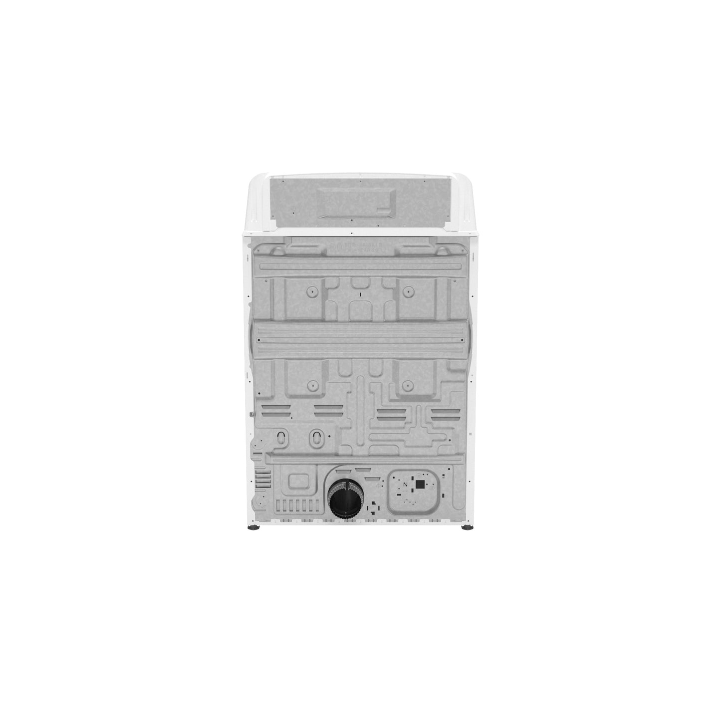 Hotpoint® 6.2 cu. ft. Capacity Gas Dryer with Up To 120 ft. Venting and Shallow Depth