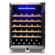 Danby 24" Under Counter Wine Cooler in Stainless Steel