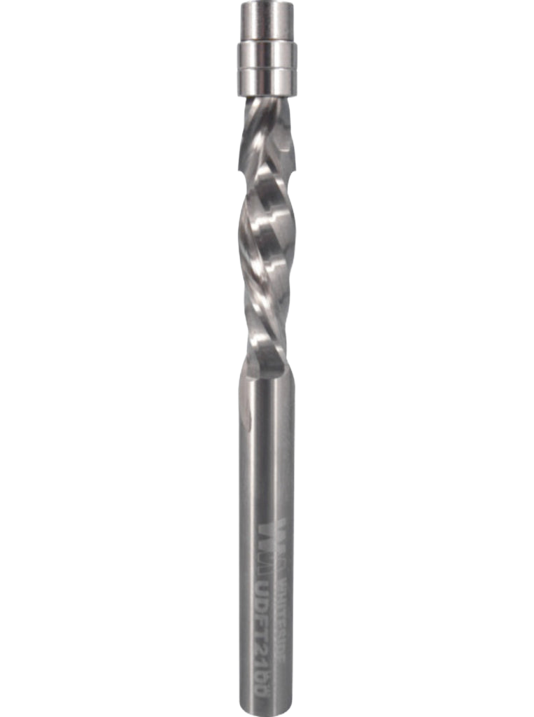 Whiteside UDFT2100 Flush Trim Spiral Bit Up/Down Cut 1/4" SH, 1/4"CD, 1"CL