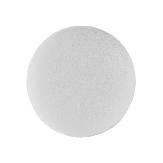 White micro-abrasive eraser pad for gentle cleaning of hard surfaces in woodworking tool accessories and home improvement collections