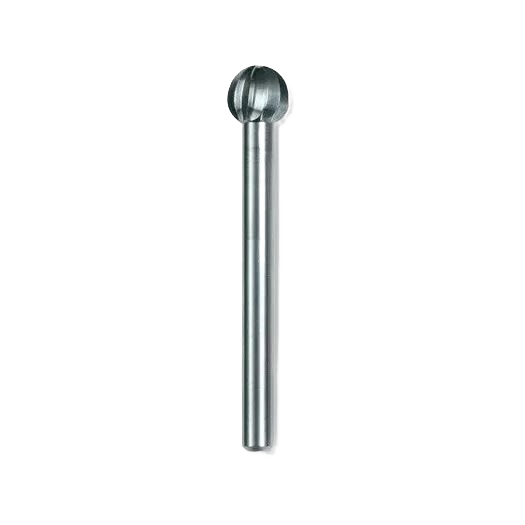 High-grade steel rotary carving bit with a circular head for precise woodworking and home improvement tasks under $50