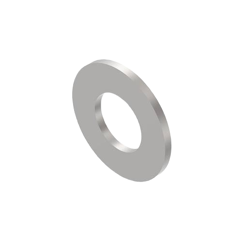 Round metal washer with center hole, part of John Deere hardware collection for home improvement and tools.