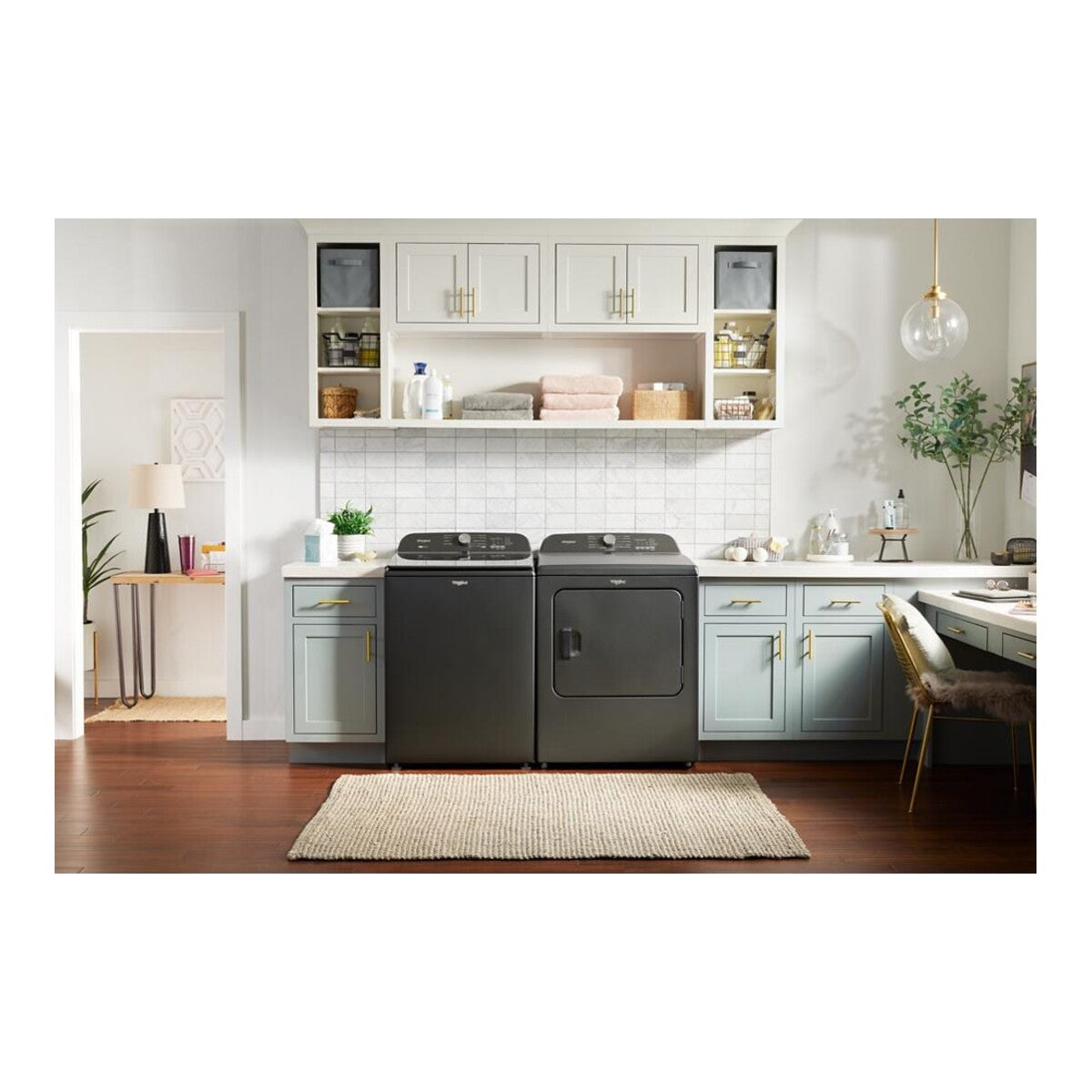 7.0 Cu. Ft. Whirlpool® Top Load Gas Dryer with Moisture Sensor