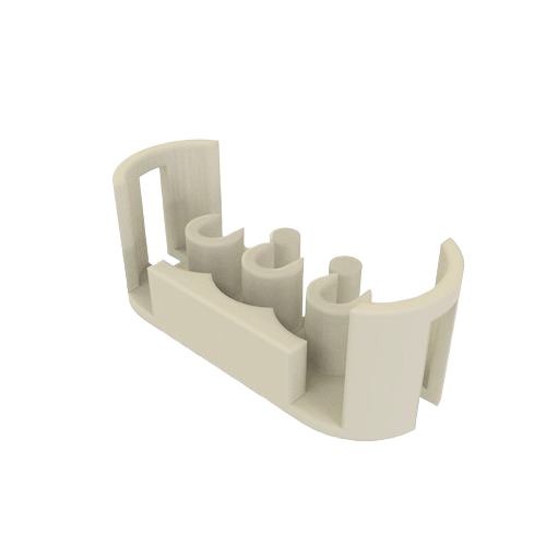 Cream-colored electrical connector clip designed for John Deere parts and accessories under $50 home improvement tools