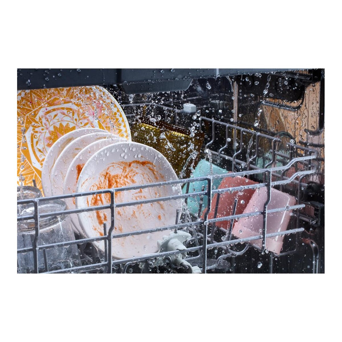 24” Stainless Steel Dishwasher with AI Intelligent Wash - 47 dBA