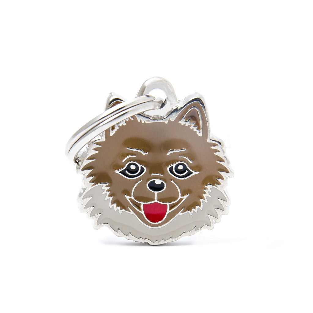 MyFamily Friends Pomeranian Pet Tag