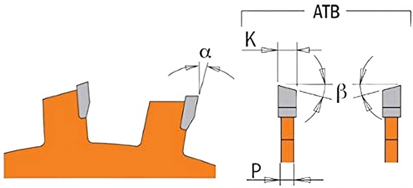 CMT Orange Tools 4" x 22mm 8T Biscuit Joiner Blade