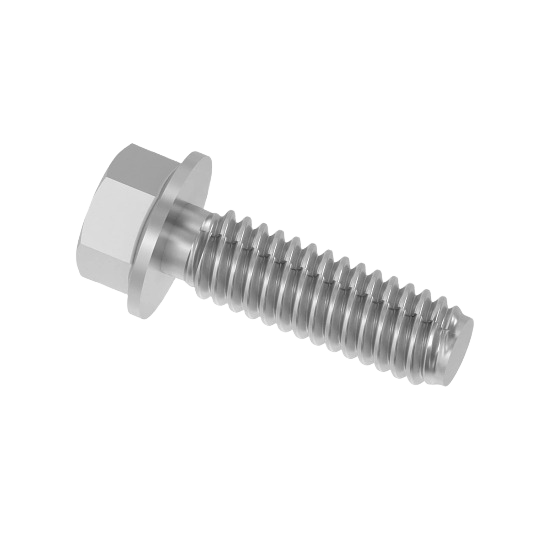 John Deere 19M7863 M6 X 25 Hexagonal Head Flanged Screw