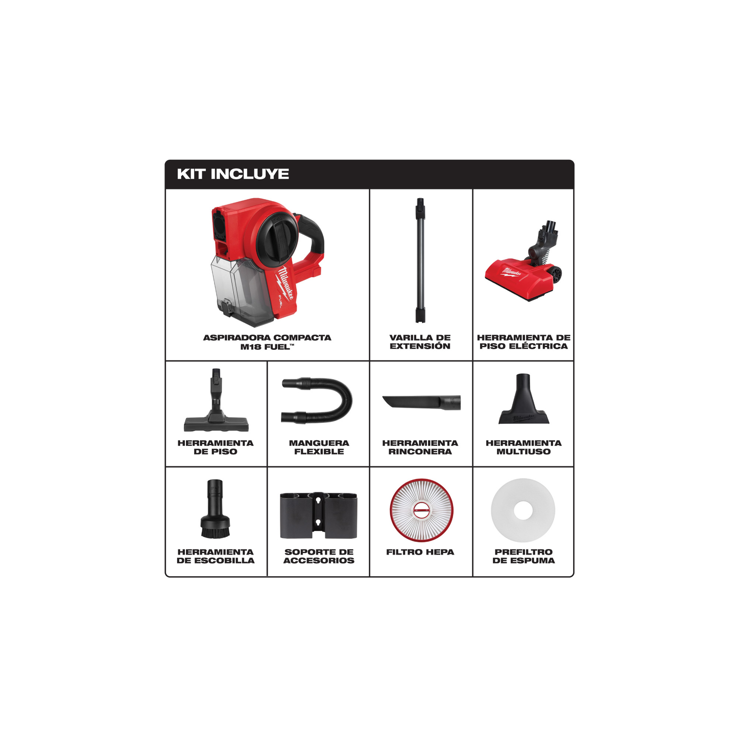 Milwaukee M18 FUEL™ Compact Vacuum