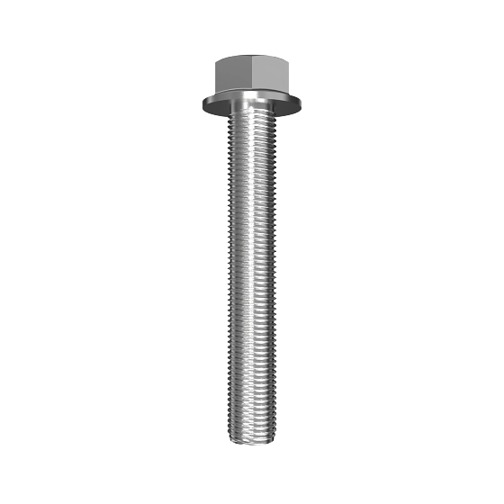John Deere 19M7801 M8 X 60 Hexagonal Head Flanged Screw, 5-Pack