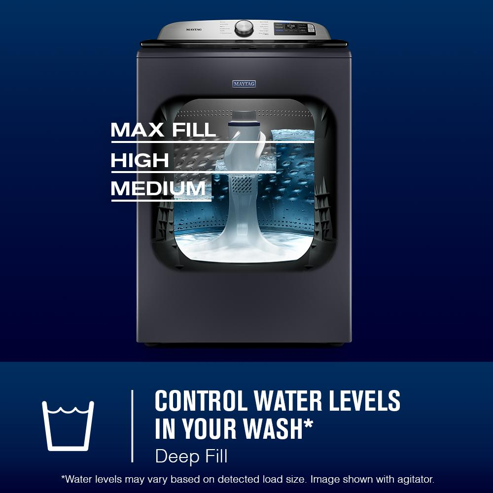 5.2 Cu. Ft. Top Load Agitator Washer with Extra Power and Smart Appliance