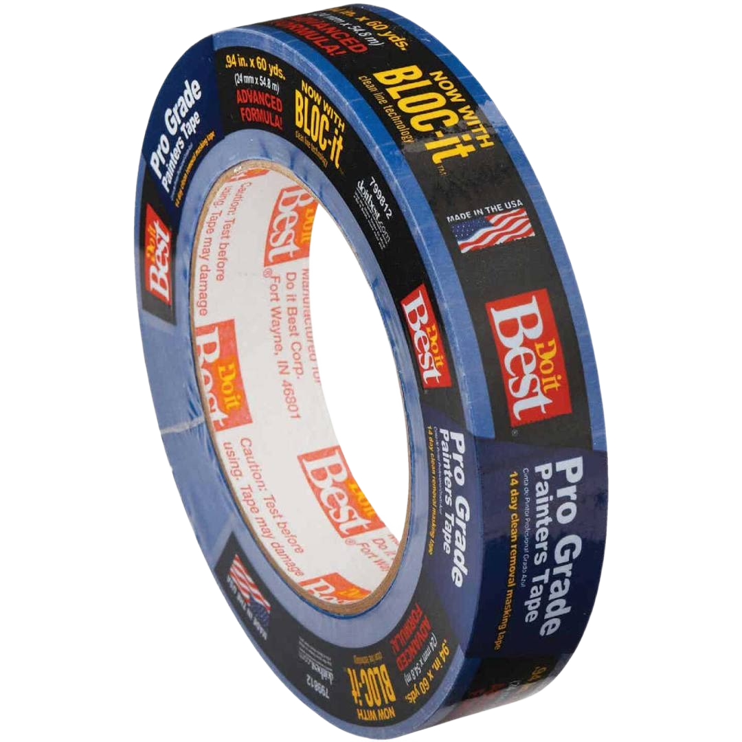 Do it 0.94 in. x 60 yd. Pro Grade Blue Painter's Masking Tape