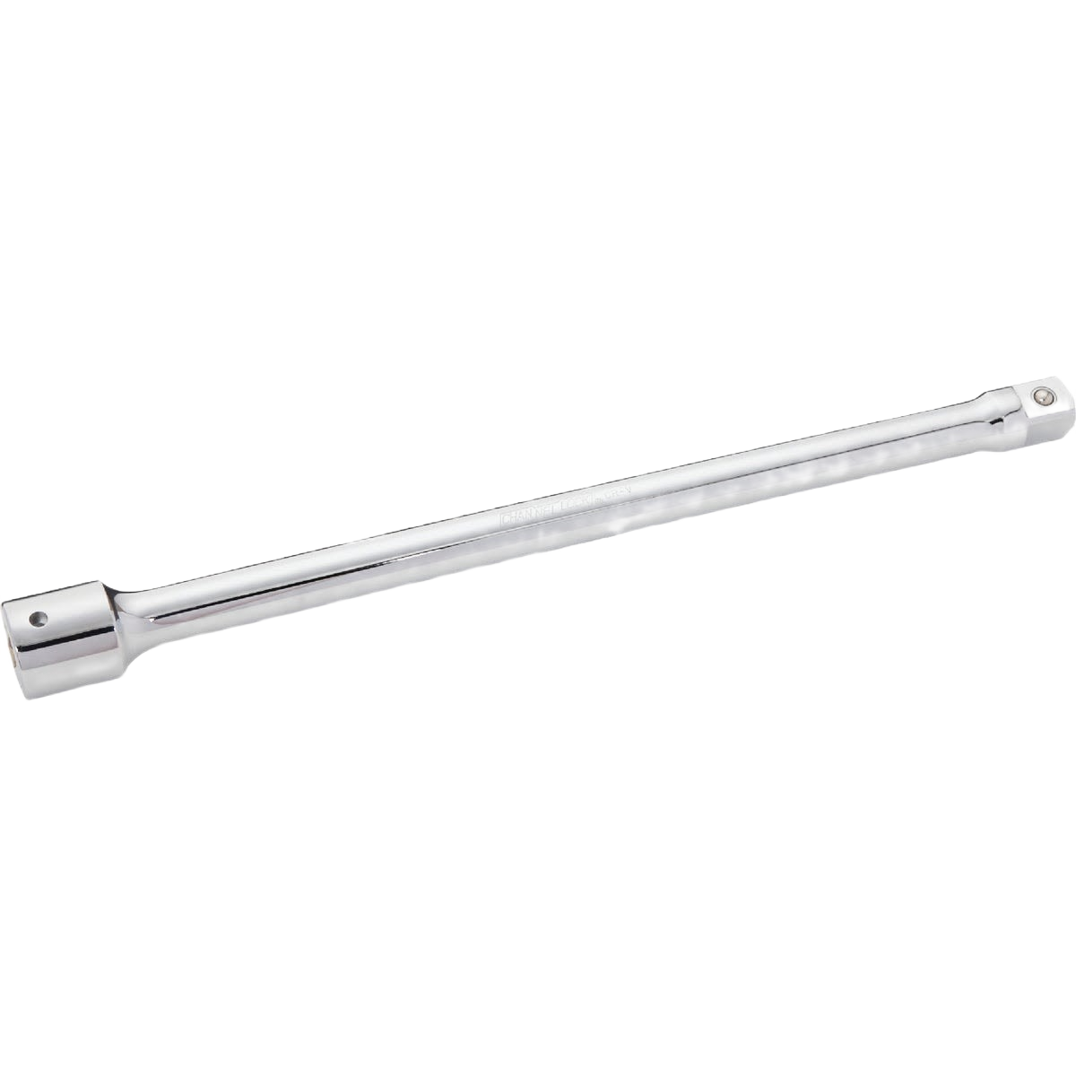 16-inch metal socket extension with textured grip for hand tools, ideal for woodworking and home improvement tasks