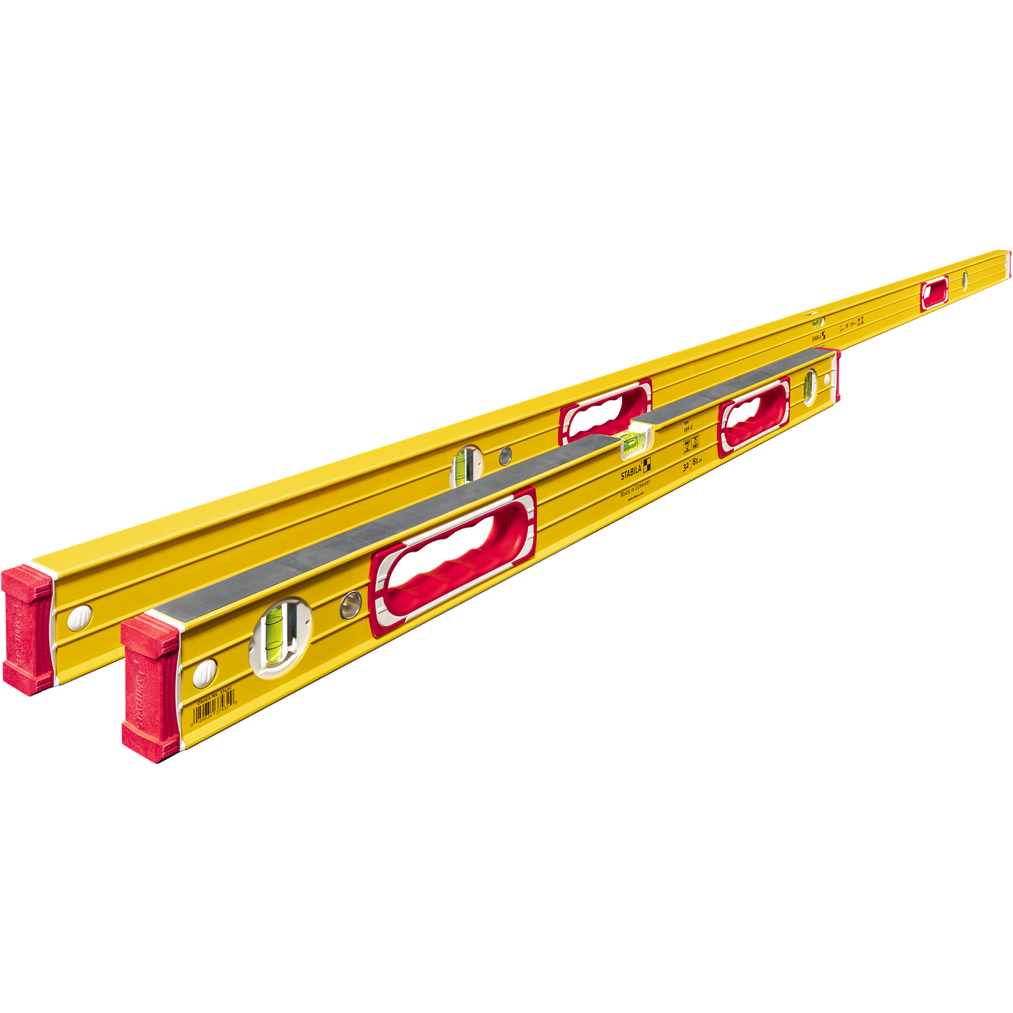 Stabila 78"/32" Type 96 M Spirit Levels Mag Jamber Set