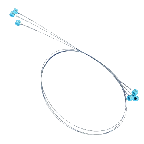Set of three replacement wire strands with blue end caps for wood burning tools in woodworking collections under $50
