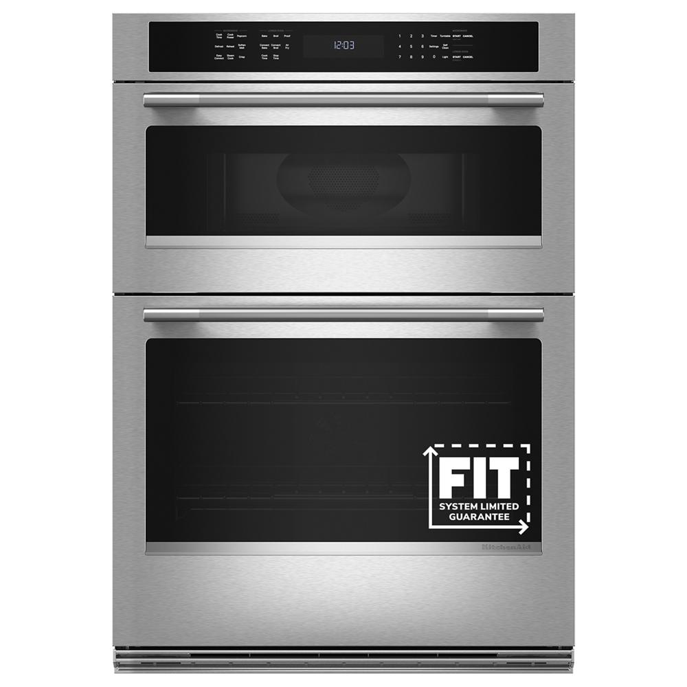 30-inch Electric Combo Wall Oven with No Preheat Air Fry Mode - PrintShield™ Finish