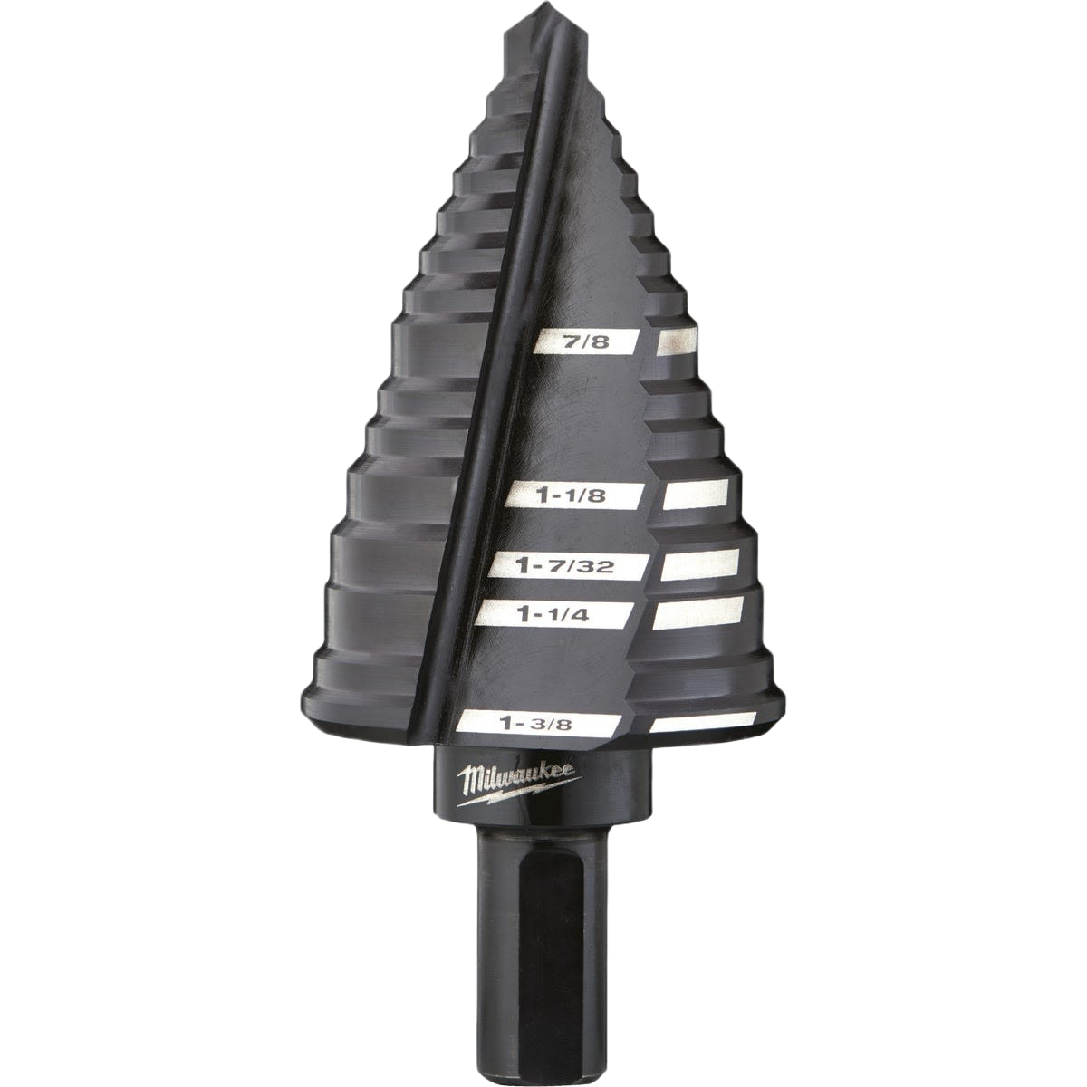 Milwaukee #12 Step Drill Bit, 7/8" - 1-3/8"