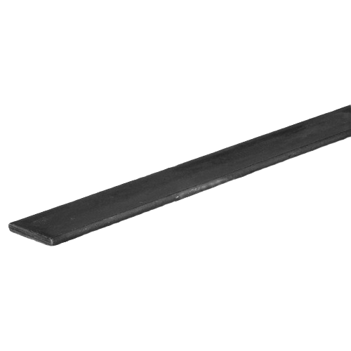 Weldable plain finish steel flat bar made from low carbon steel for hardware and home improvement projects