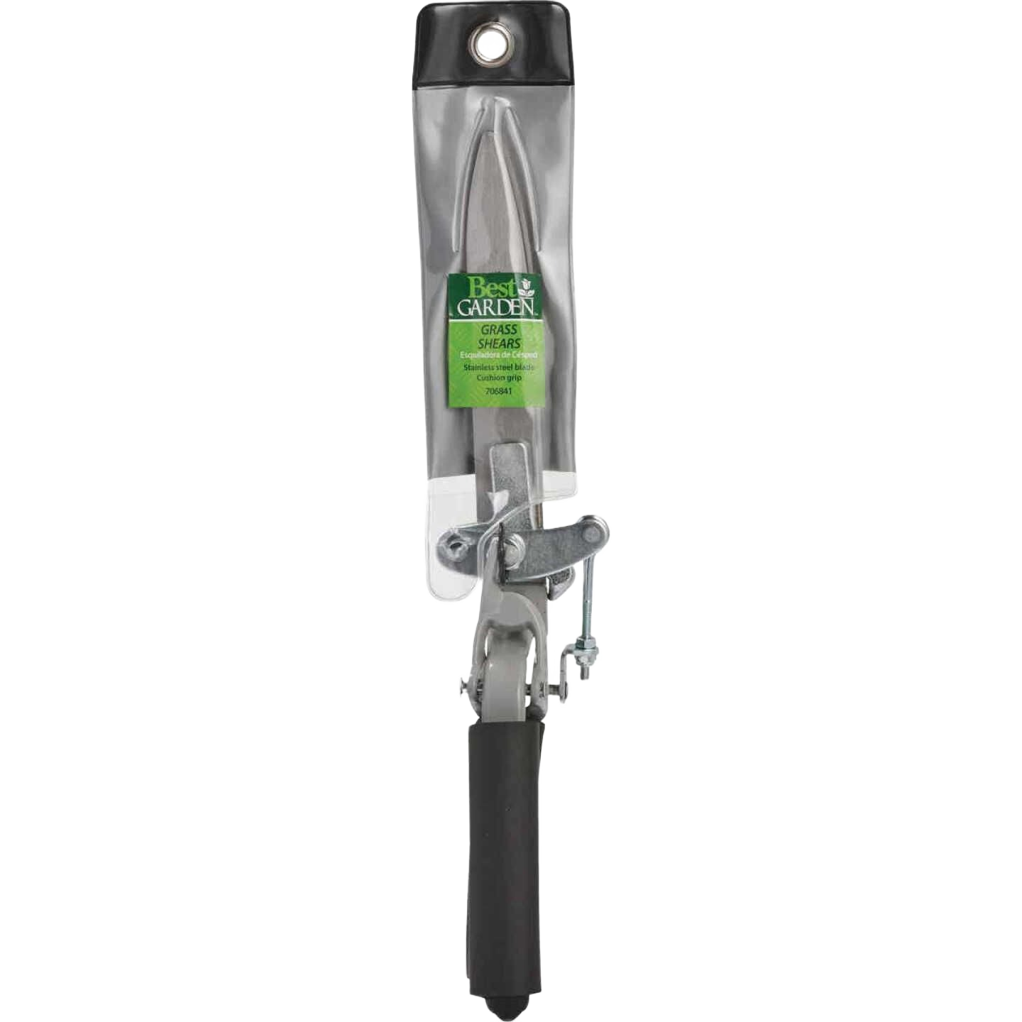 Adjustable grass shear with steel blades and cushioned handle for precise lawn and garden maintenance under $50 tools collection
