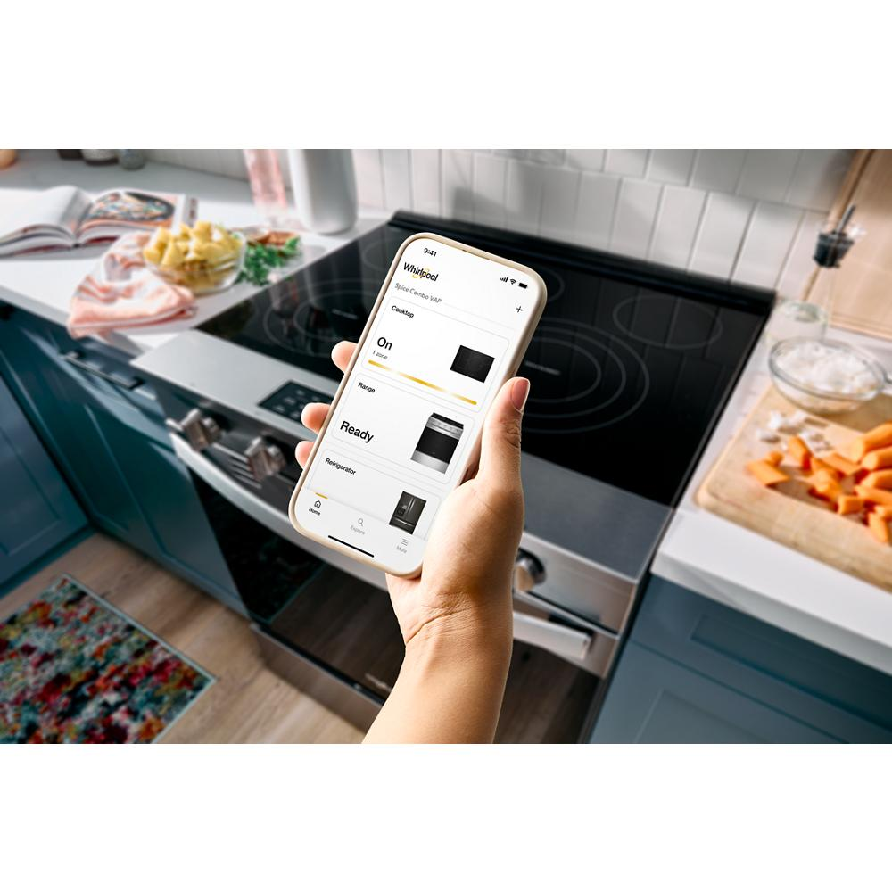 30-inch Electric Smart Range with Air Cooking Technology