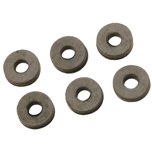 Do it Best 3/4" Black Flat Faucet Washer (6 Ct.)