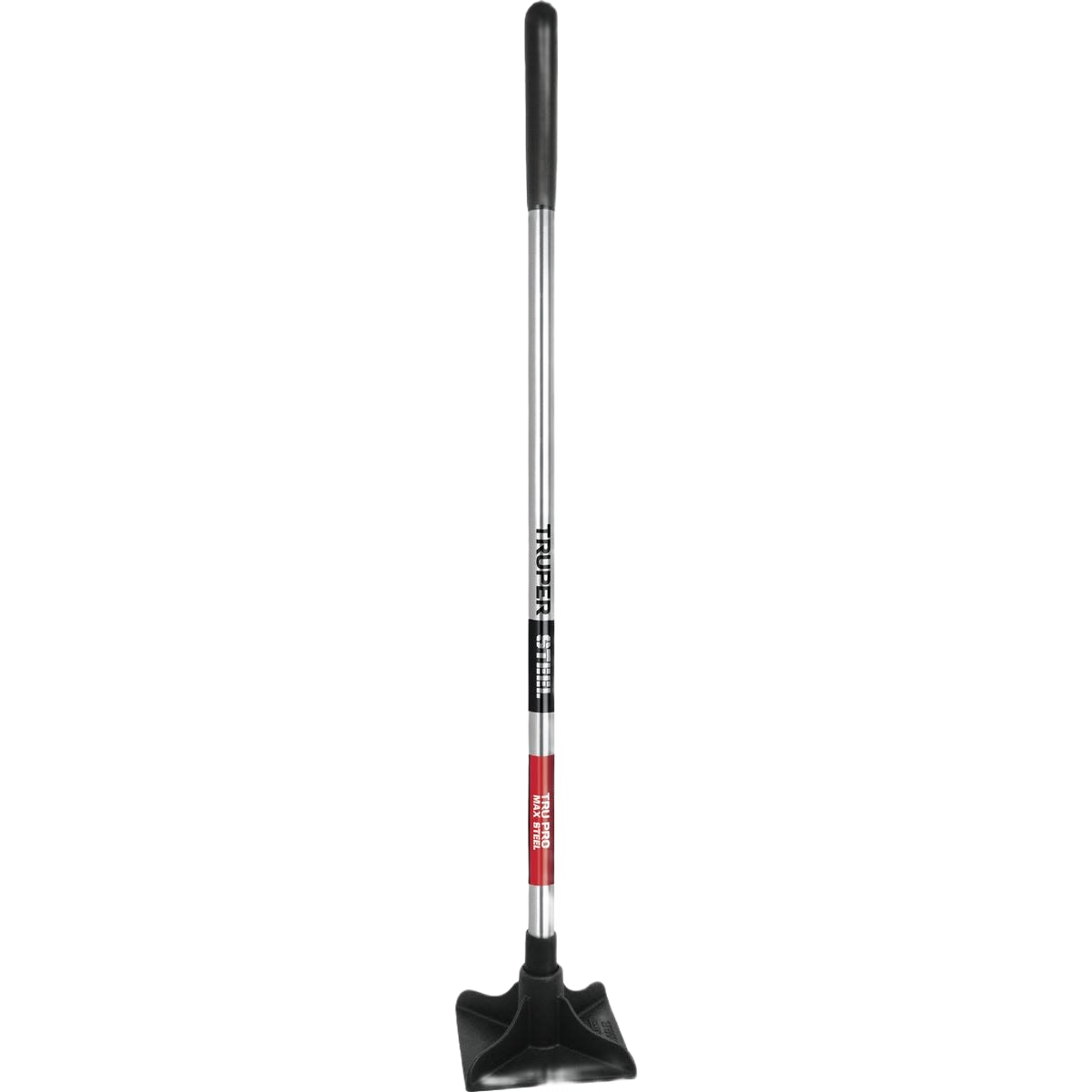 Cast-iron tamper with steel handle and ergonomic grip for garden and outdoor hand tools in lawn and garden collection