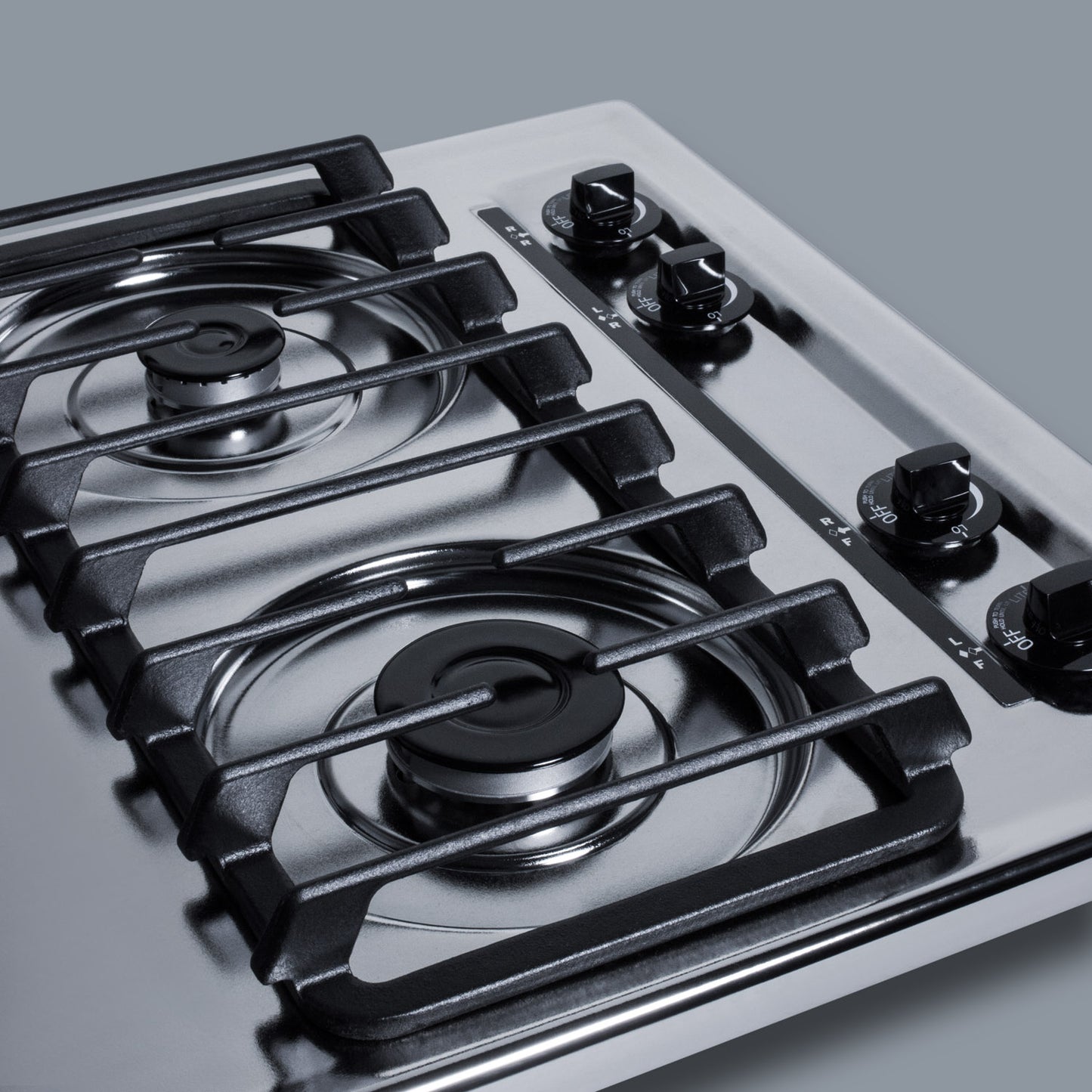 30" Wide 4-Burner Gas Cooktop