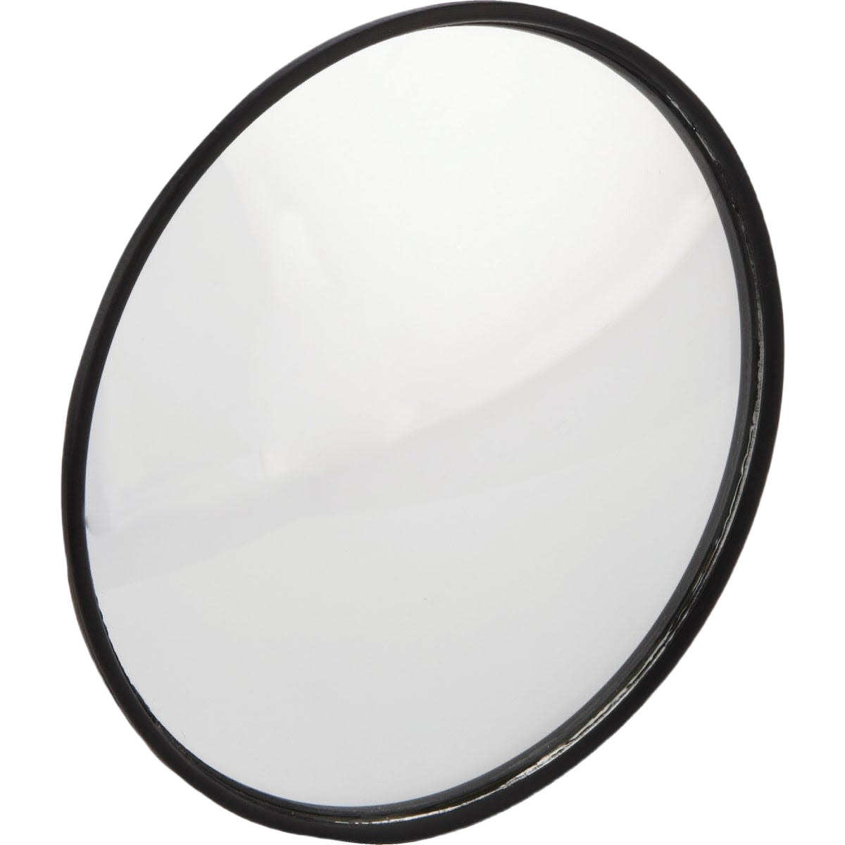 Compact 2-inch round blind spot mirror with black frame for improved driver safety and traffic visibility under $50 collection