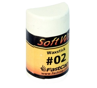 Antique white softwax stick for woodworking and home improvement projects with Fastcap branding.