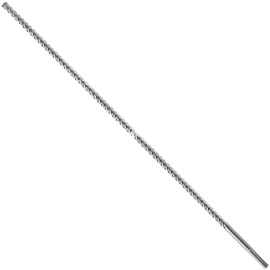 Long SDS-Max rotary hammer drill bit with carbide cutting head for heavy-duty drilling in concrete and masonry tools collections
