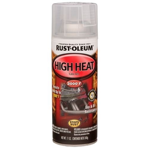 Rust-Oleum high heat spray paint for automotive exhaust protection in automotive paint and spray paint collections under $50