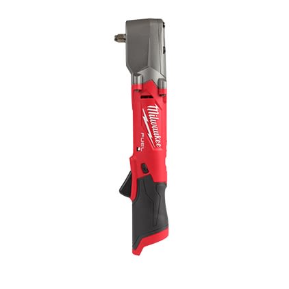 Compact red and black cordless right angle impact wrench designed for professional tools and home improvement tasks