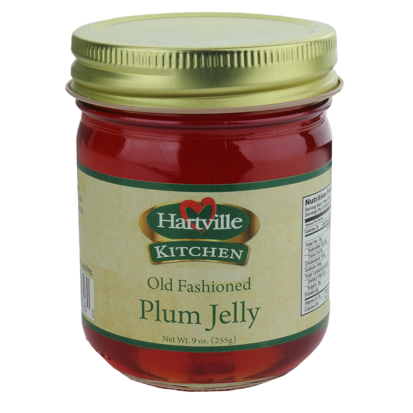 Hartville Kitchen Old Fashioned Plum Jelly in a 9 oz jar from Jams & Jellies and Food & Beverage collections