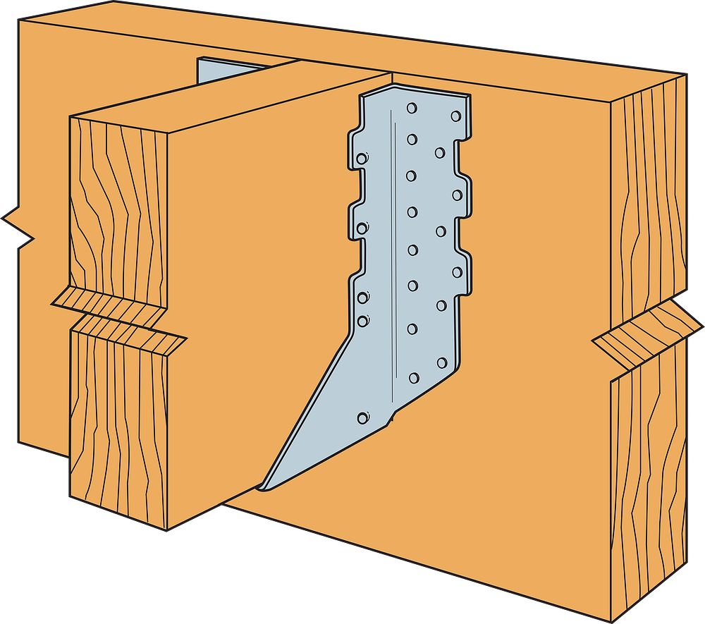 Simpson Strong-Tie Simpson HUS210 Heavy-Duty Joist Hanger