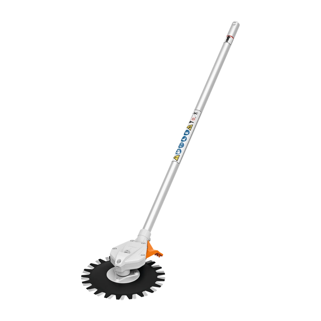 Silver reciprocating attachment with round blade for STIHL trimmers in tools and home improvement collections