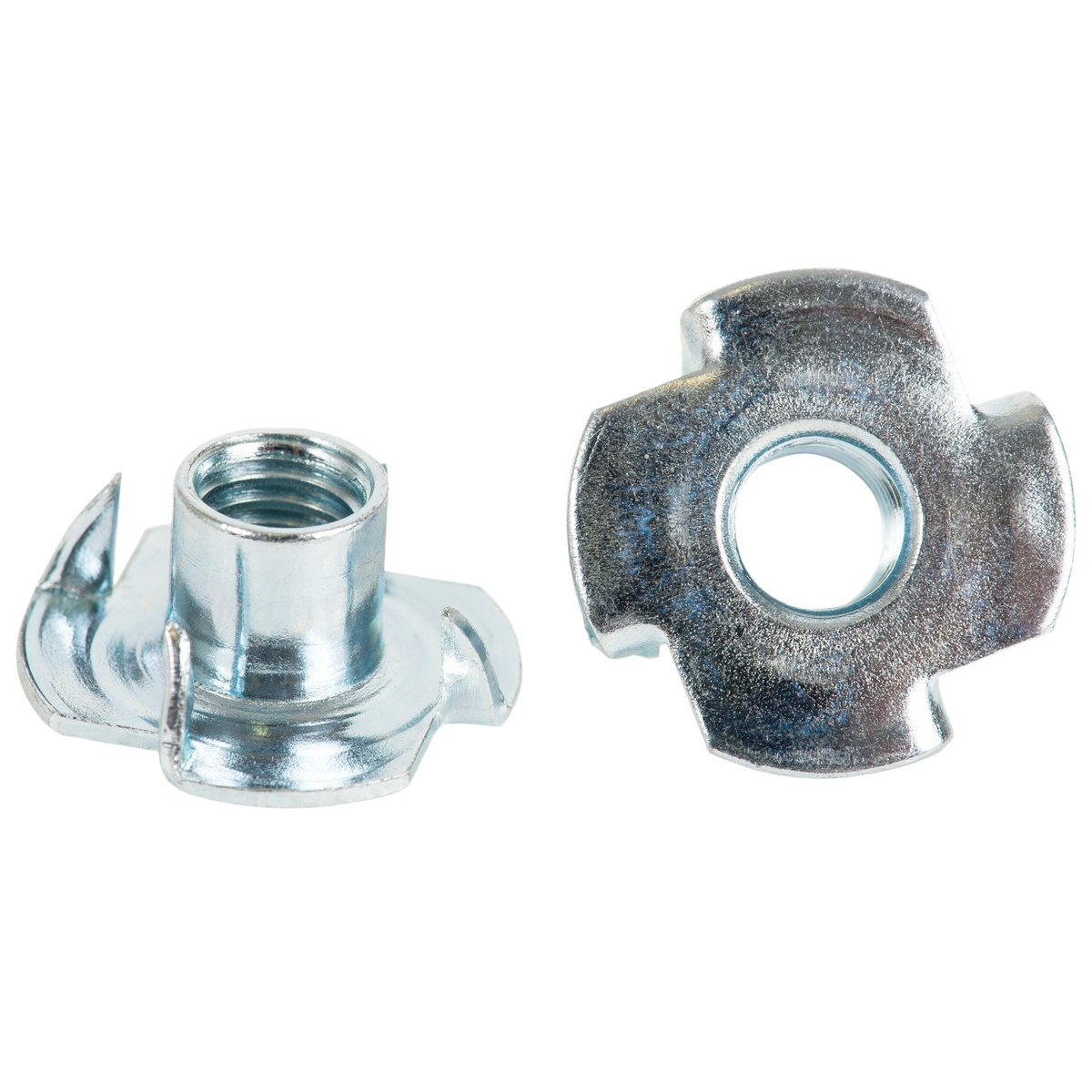 UJK Threaded Pronged T-Nuts - M8 x 10mm O/D (Pkt 10)