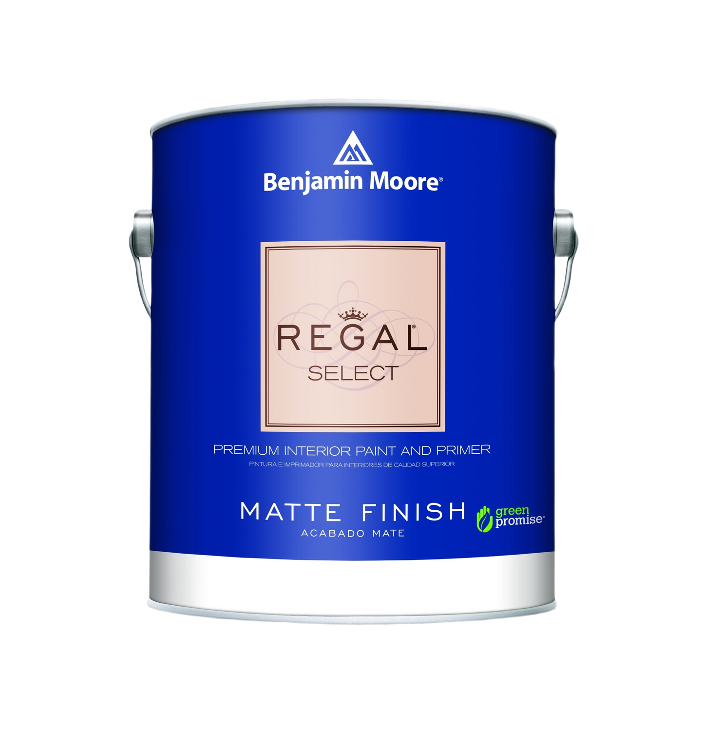Benjamin Moore Regal Select interior wall paint can with matte finish for home improvement projects under $100