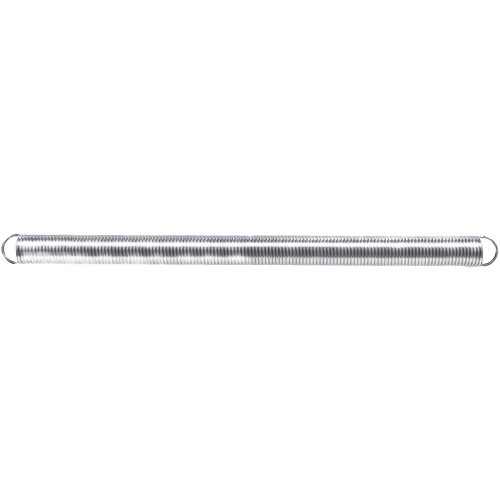 Zinc plated door spring for lightweight doors, offering moderate corrosion resistance in hardware and fasteners collections.