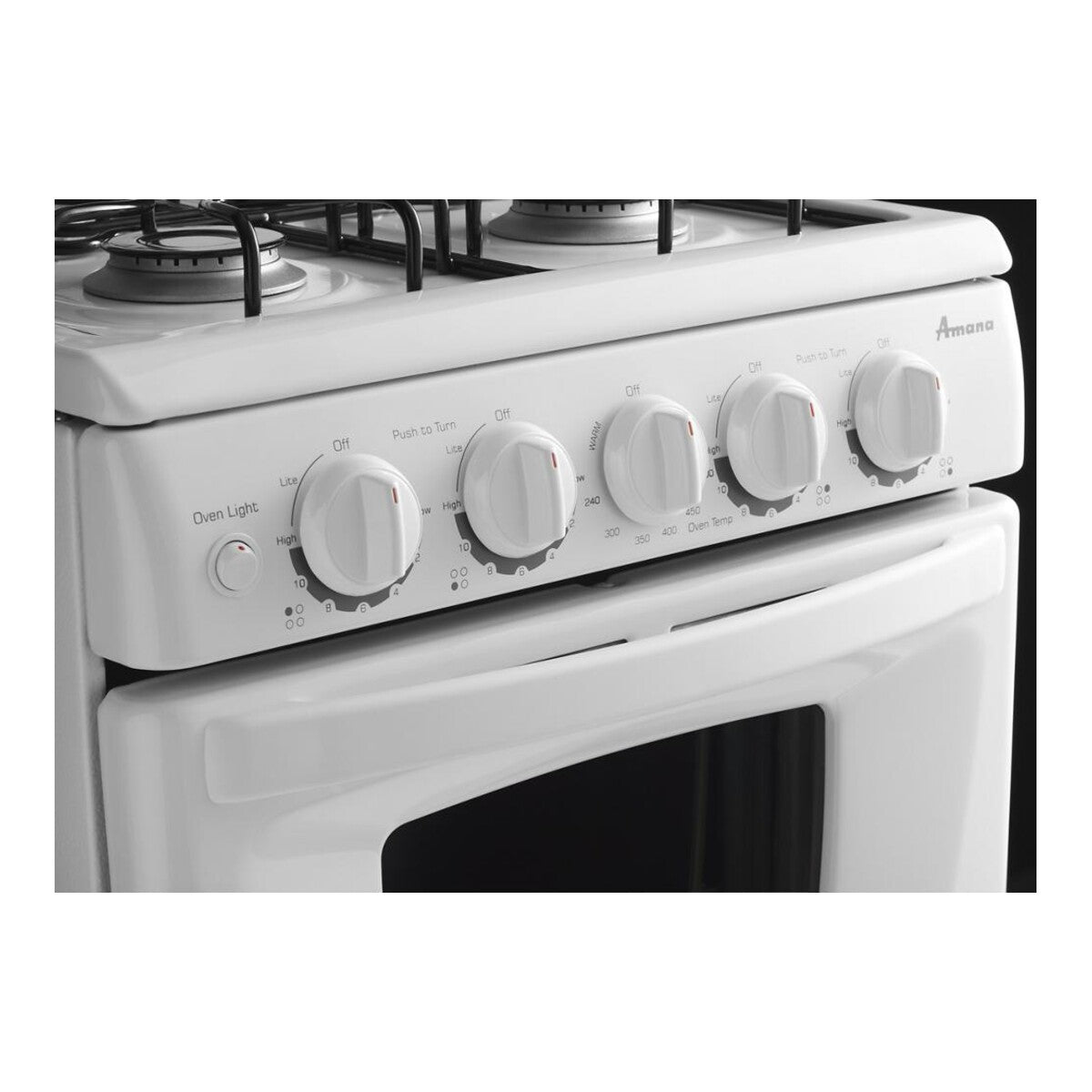20-inch Gas Range with Compact Oven Capacity