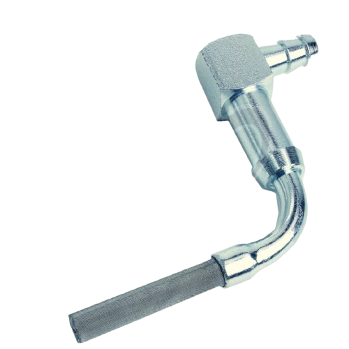 Metal fuel pick up tube with mesh filter for automotive and John Deere engine parts and accessories collections